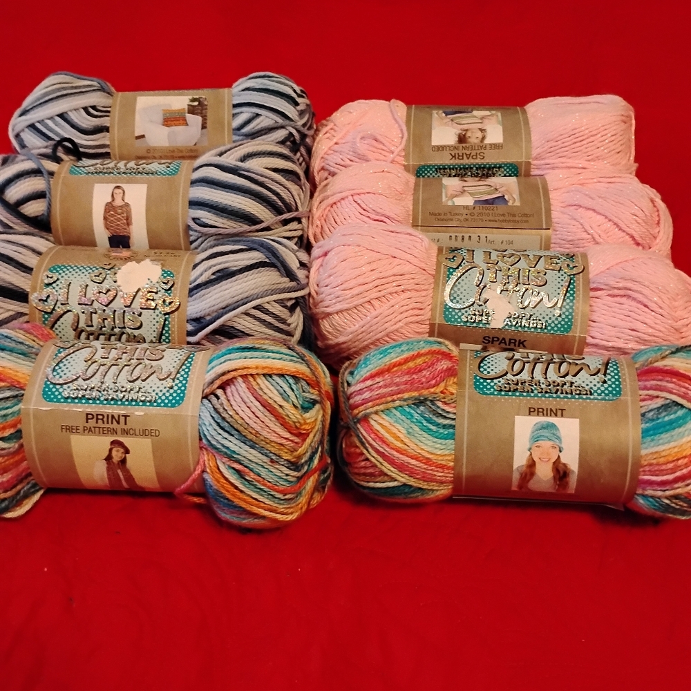 Colorful Yarn Bundle
